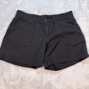 Supplies Black Cargo Shorts Women's Size 4 27W Utility Pocket Casual